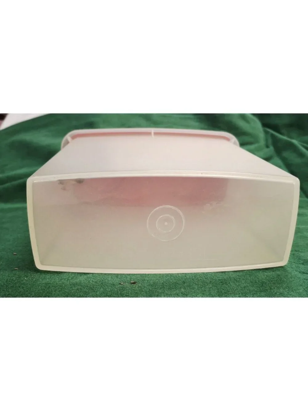 Tupperware Cereal Keeper 20 Cup Storage Container #1588 With Red Flip Top Lid Ma